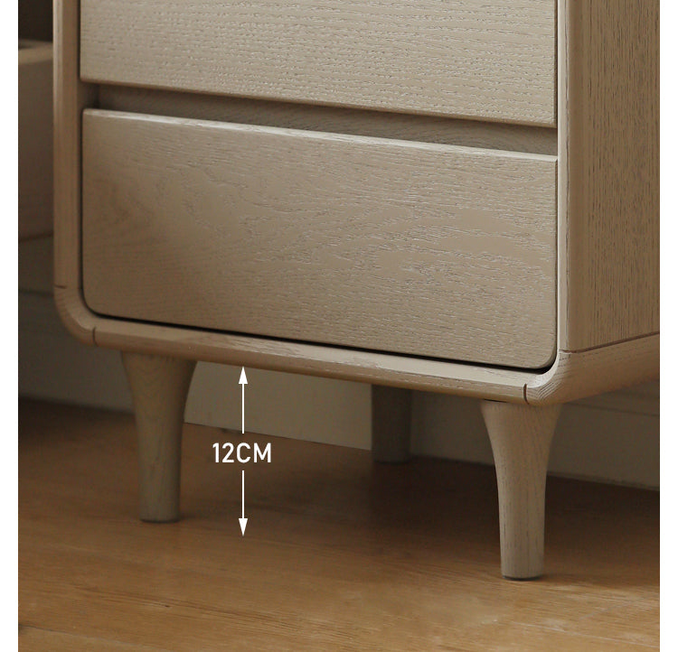 Tulipwood Solid Wood Nightstand Light Luxury.