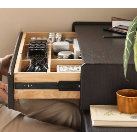 Oak Solid Wood Telescopic Dressing Table.