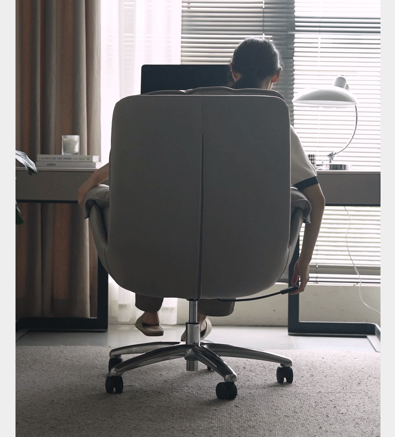 Leather Computer Soft Backrest Office Chair