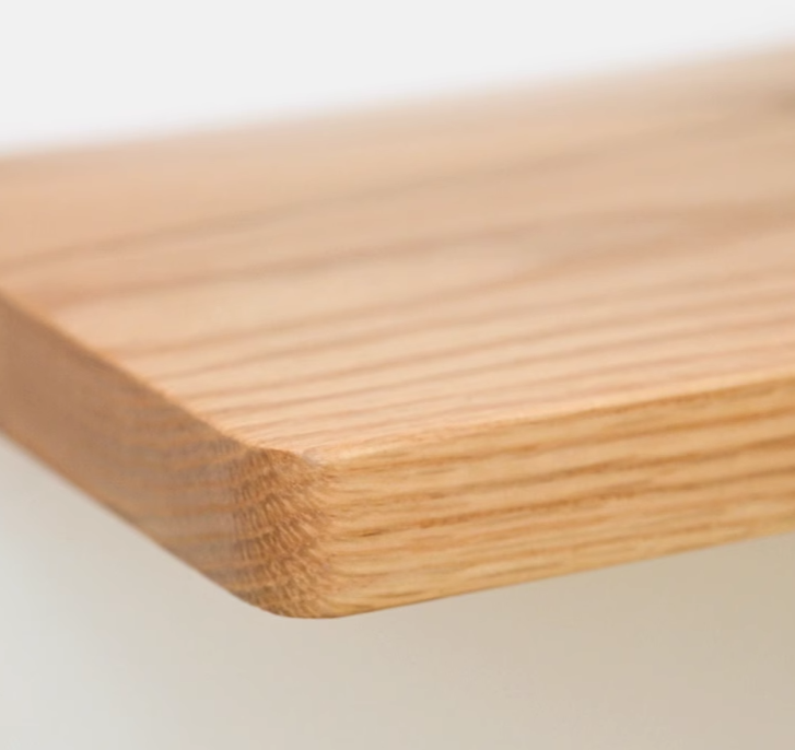 Oak solid wood wall rack hanging wall