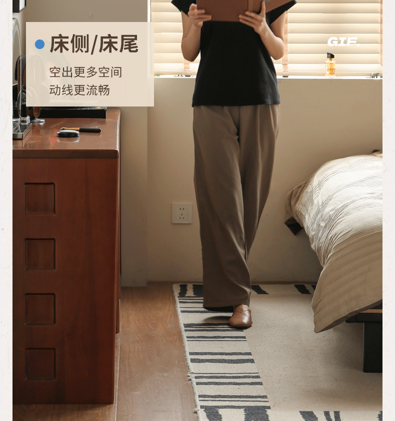 Tulipwood Solid Wood Bauhaus Style Vanity Table.