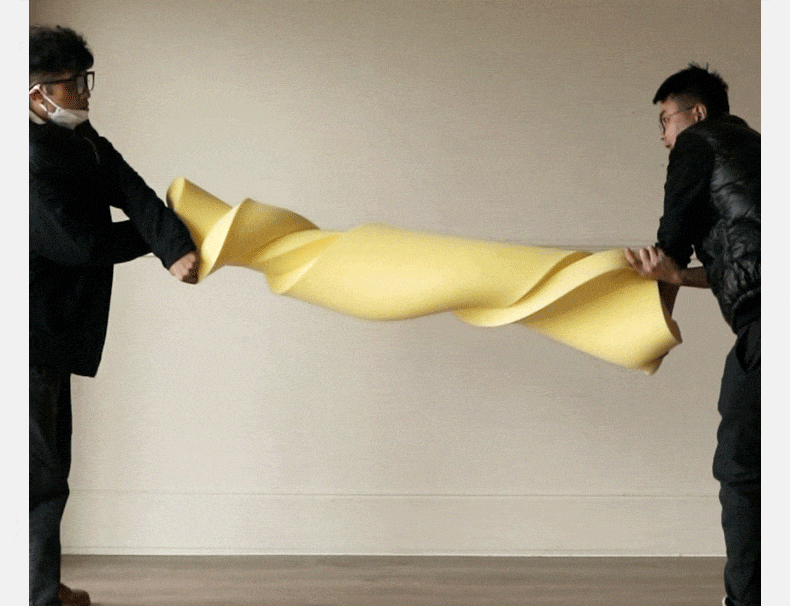 Leather Sofa Italian Black Straight Head Layer Yellow Cowhide.