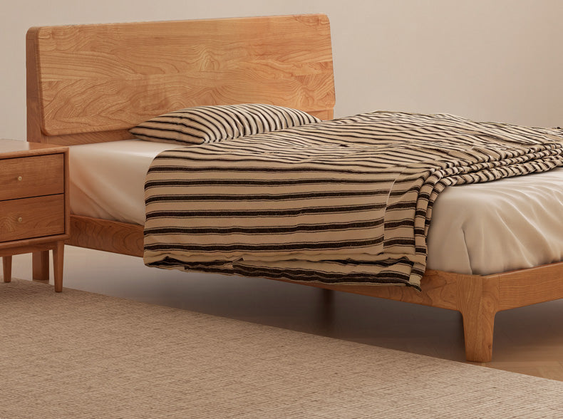 Cherry solid wood bed - SPECIAL PRICE
