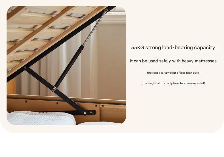 Beech Solid Wood Children's Box Bed