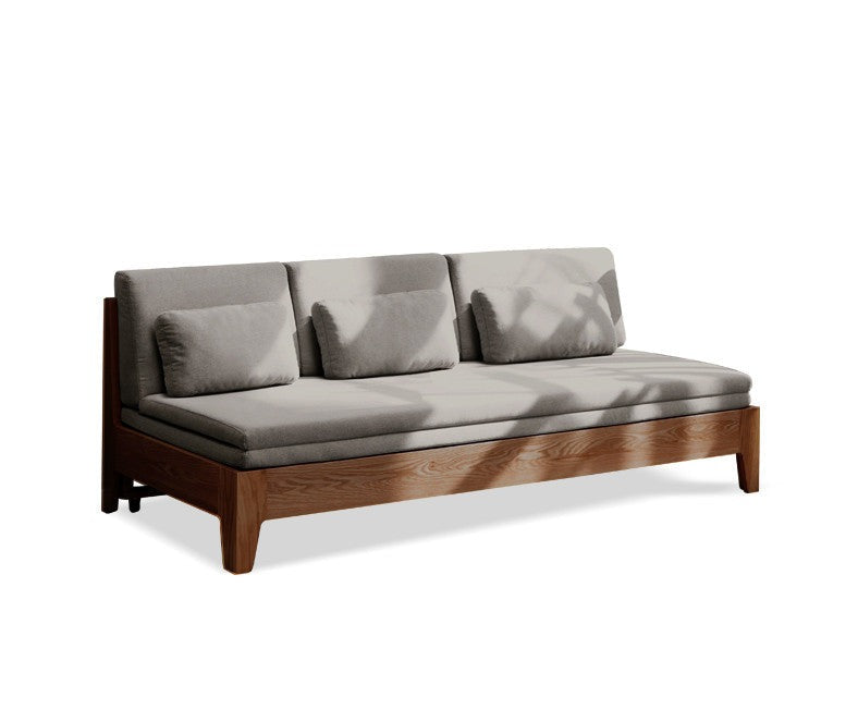Sleeper sofa Oak solid wood+