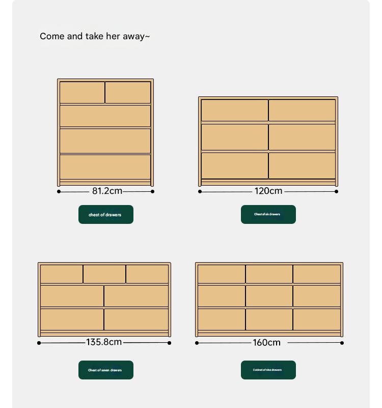Oak, Black Walnut, Beech Solid Wood, Solid Rubberwood Storage Drawer