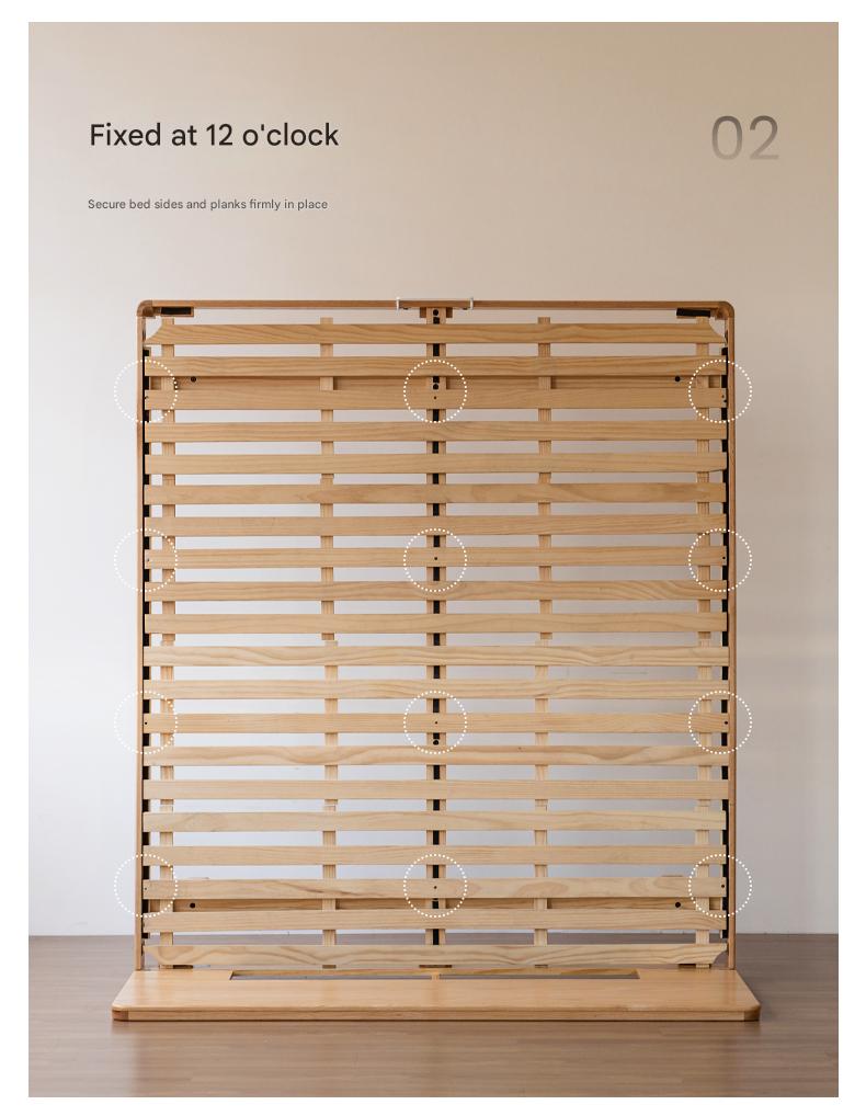 Ash,Beech,Oak Solid Wood Suspension Bed Large Board