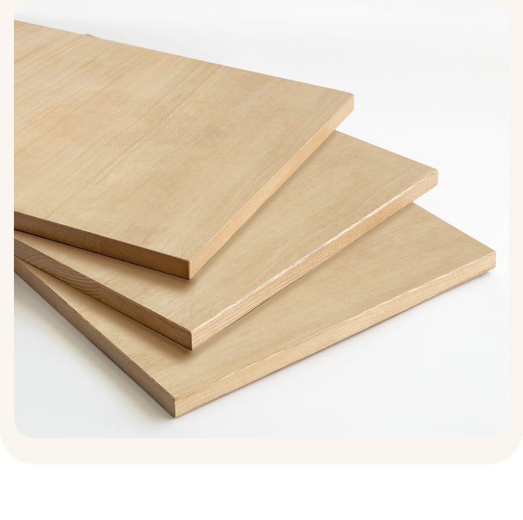 Poplar Solid Wood Clothes Hanger Nightstand-