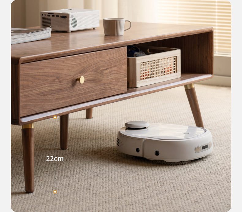 Black Walnut Solid Wood Coffee Table