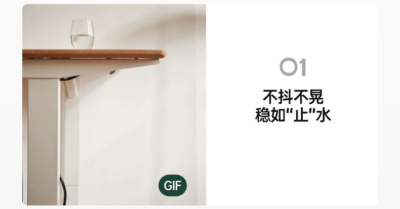 Oak, Black Walnut Solid Wood Electric Lift Standing Desk Adjustable Table