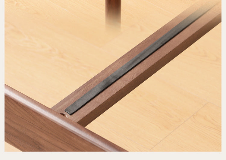 Black Walnut Solid Wood Bed