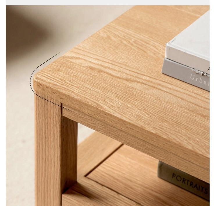 Oak, Ash Solid Wood Luxury Coffee Table