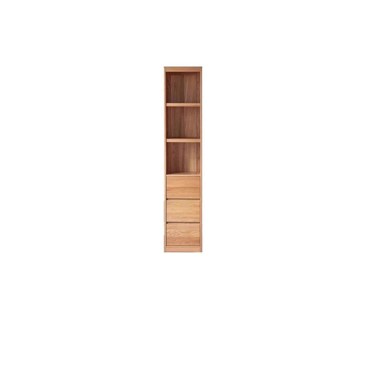Combination bookcase bookshelf Oak solid wood"