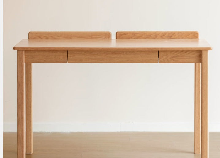 Oak, Beech Solid Wood Office Desk