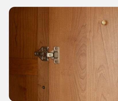 Cherry, Oak Solid Wood Fascinating Wardrobe.