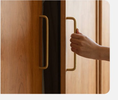 Cherry, Oak Solid Wood Fascinating Wardrobe.