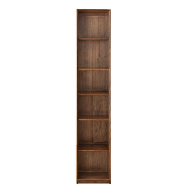 Oak Solid Wood Dust-Proof Glass Door Wall Floor-to-ceiling Bookshelf