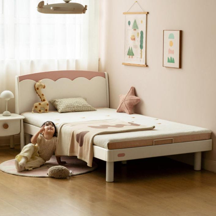 Solid Wood Children's Bed Modern Simple Bedroom Single Bed Small ...