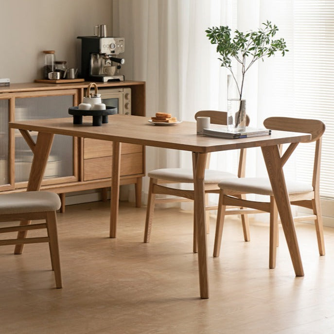 Ash Solid Wood Creative Dining Table