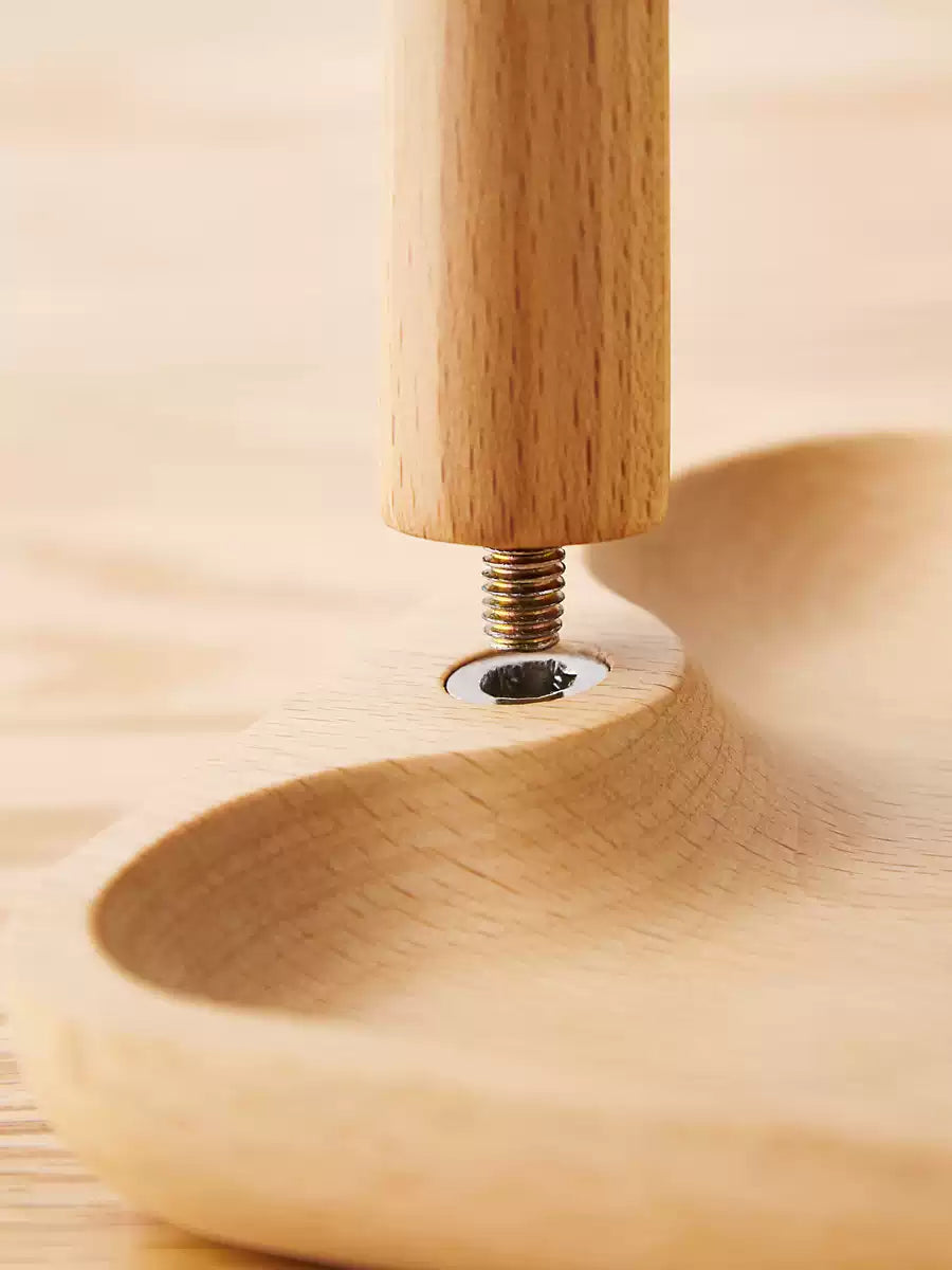 Beech, Black Walnut, Acacia Solid Wood Key Hanging Rack