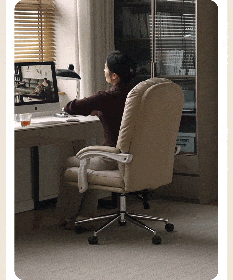 Study Liftable Office Soft Modern Chair.