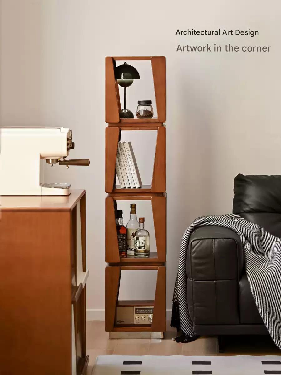 Poplar Solid Wood Bauhaus Bookshelf.