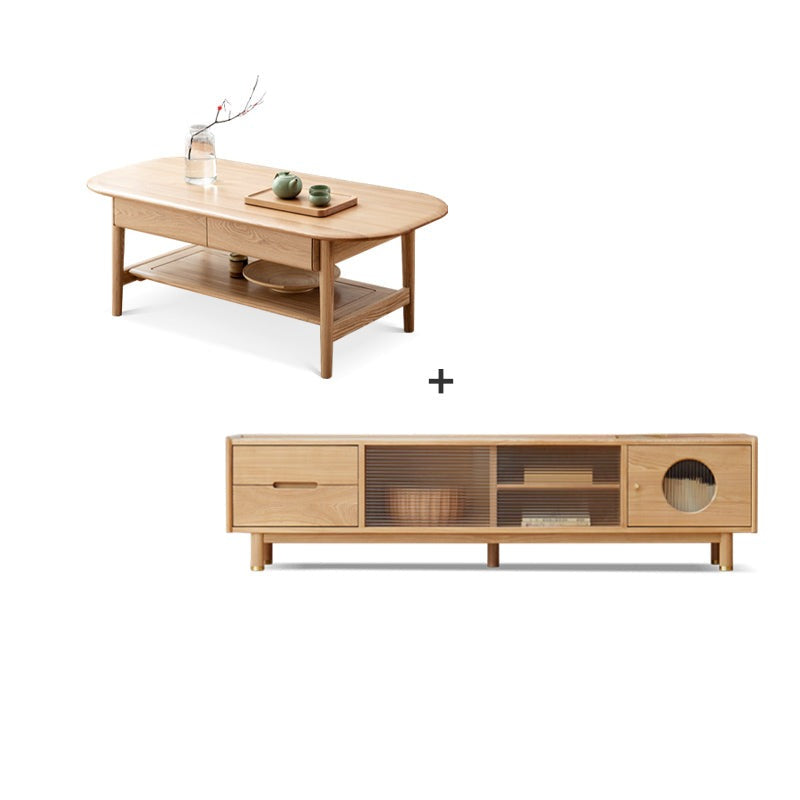 Coffee table ASH solid wood"