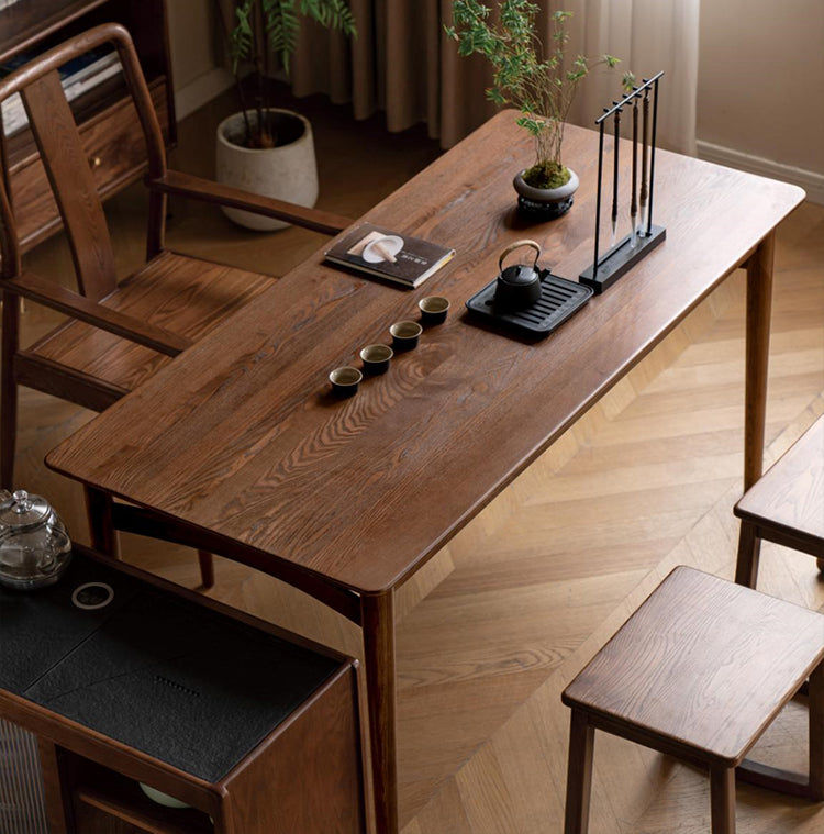 Ash Solid Wood Modern Tea Table