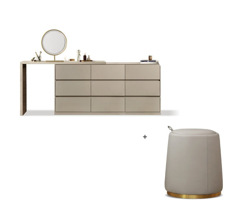 Poplar Solid Wood Dressing Table.