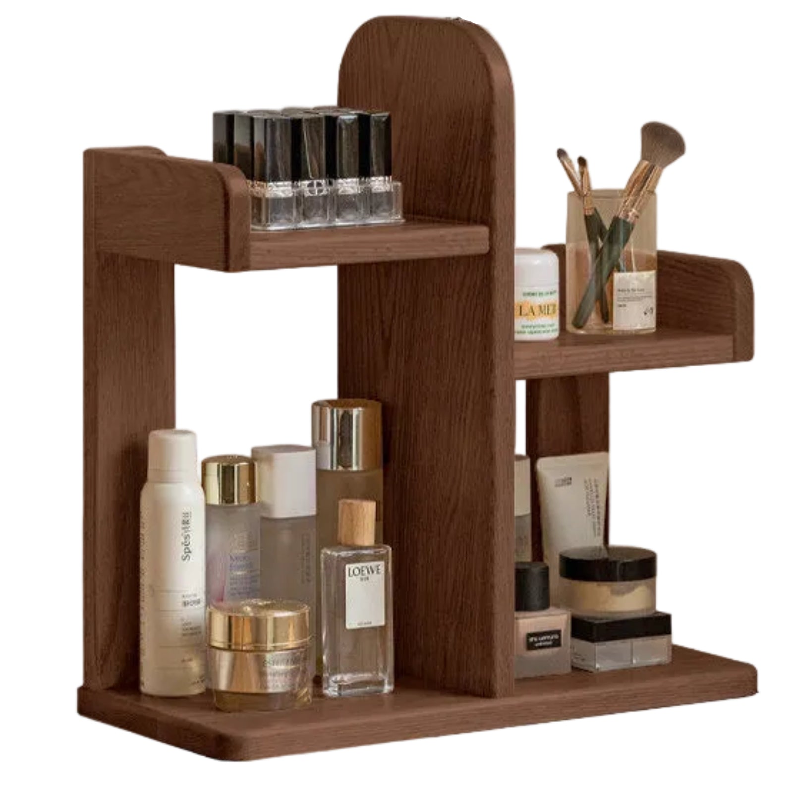 Oak, Solid RubberWood Desktop Organizer