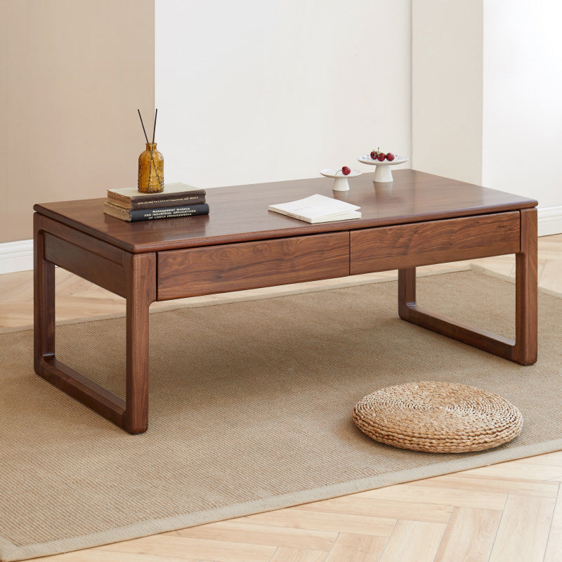 Ash, Black Walnut, Oak Solid Wood Coffee Table