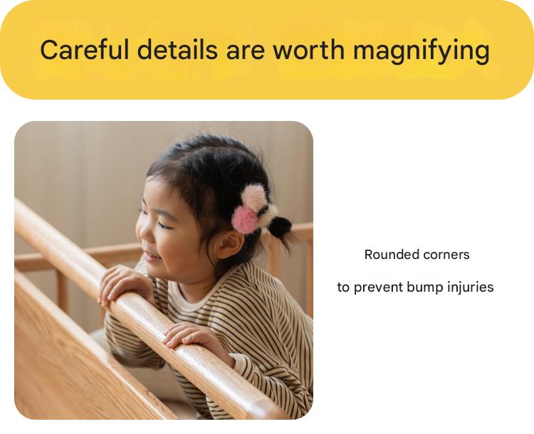 Oak Solid Wood Multi-functional Toddler Bed