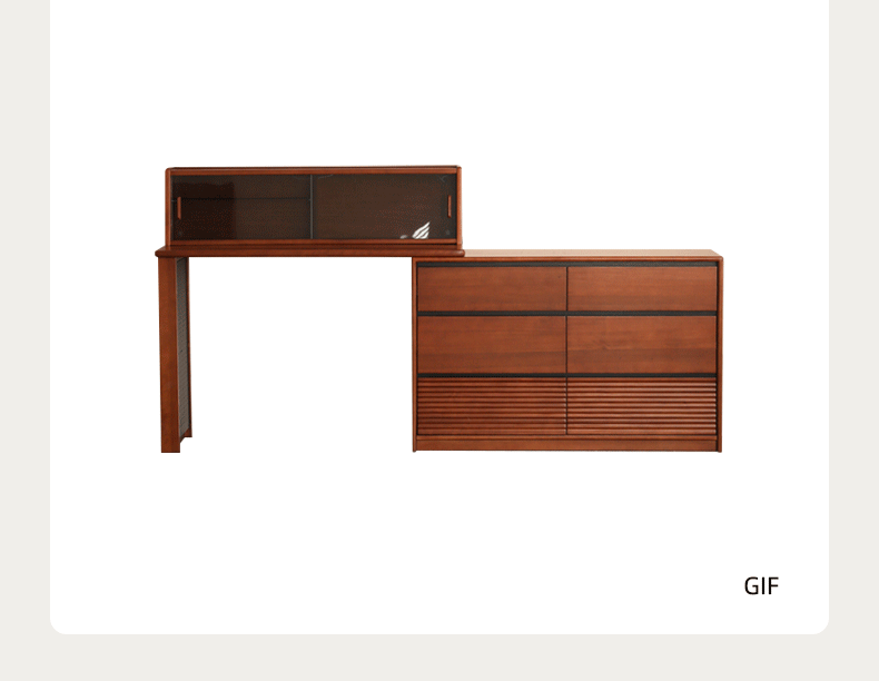 Tulipwood Solid Wood Vanity Table Cabinet Perforated Board