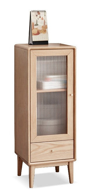 Side cabinet Ash, Oak solid wood+