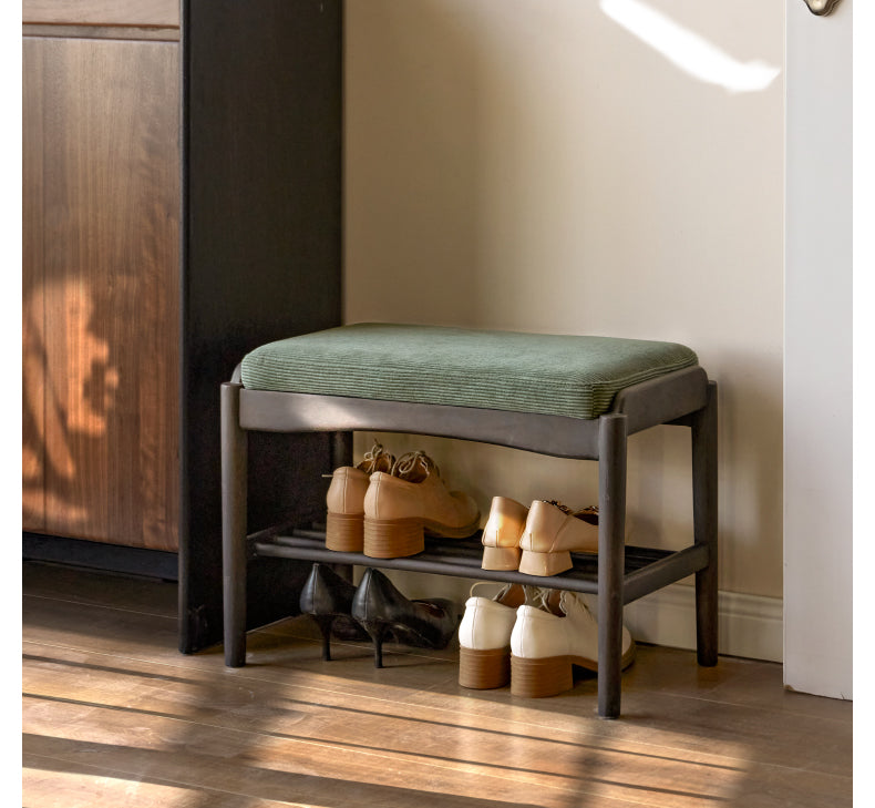 Oak Solid Wood Shoe Changing Bench