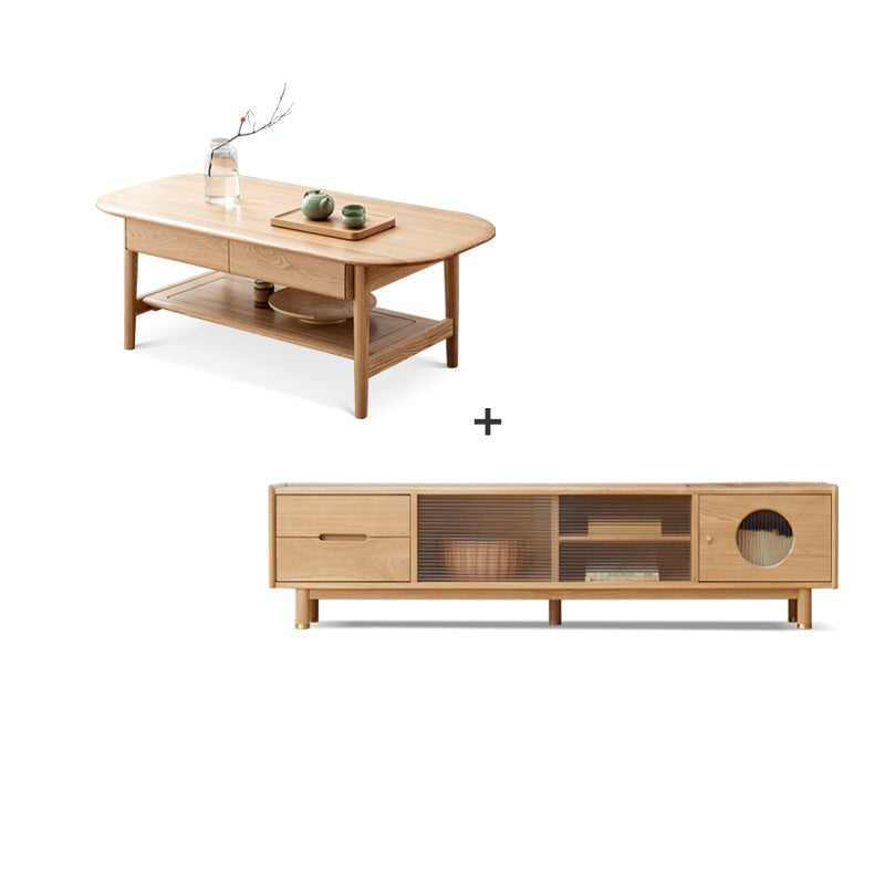 Coffee table ASH solid wood"
