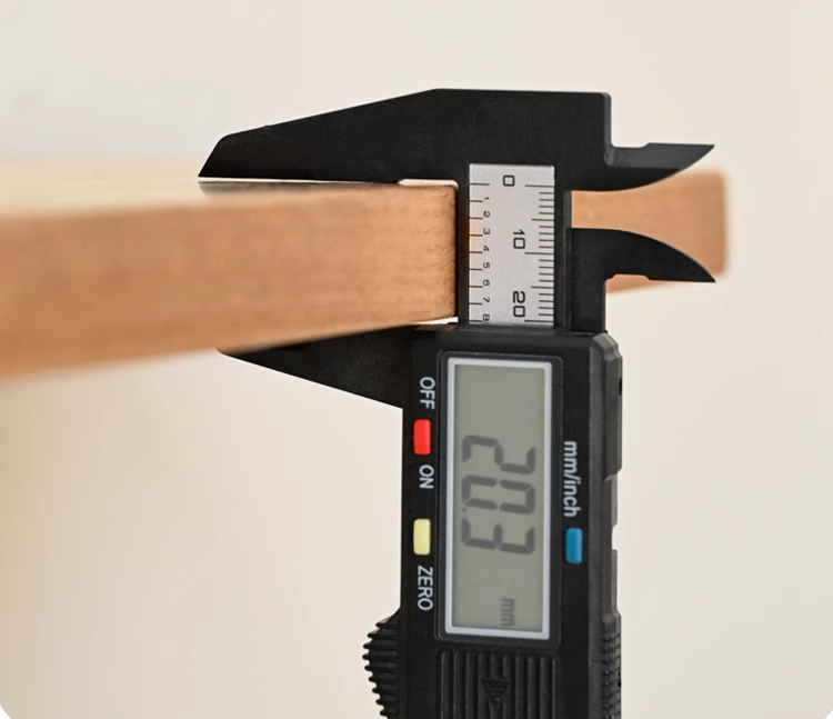 Oak solid wood wall rack hanging wall