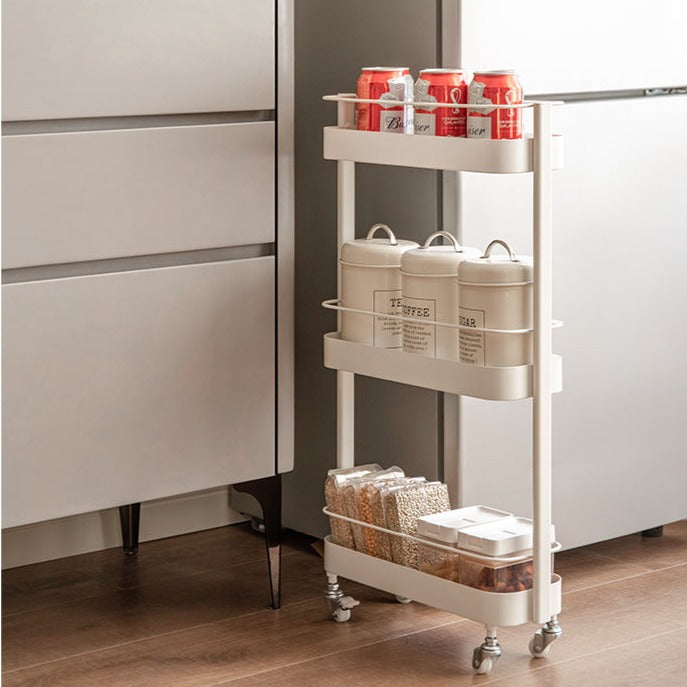 Mini Cart, Modern And Minimalist Kitchen Storage Rack