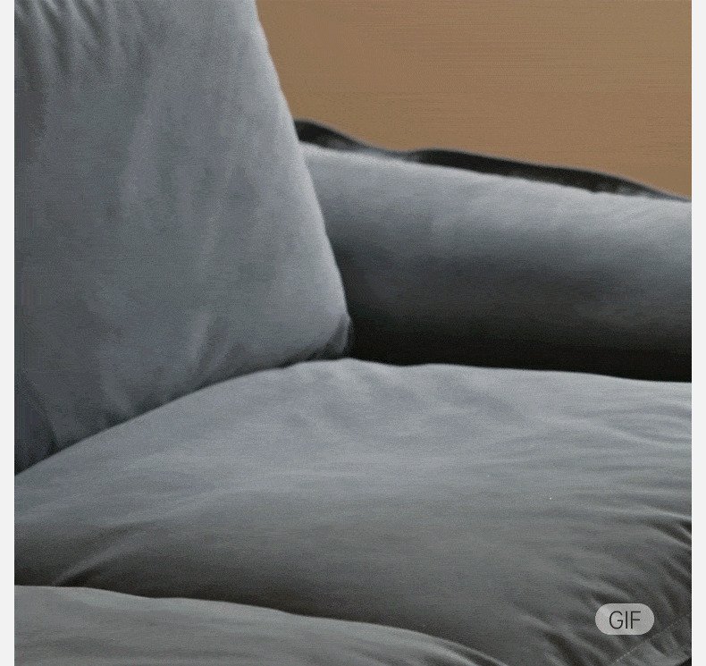 Fabric Coastal-style scratch-resistant sofa