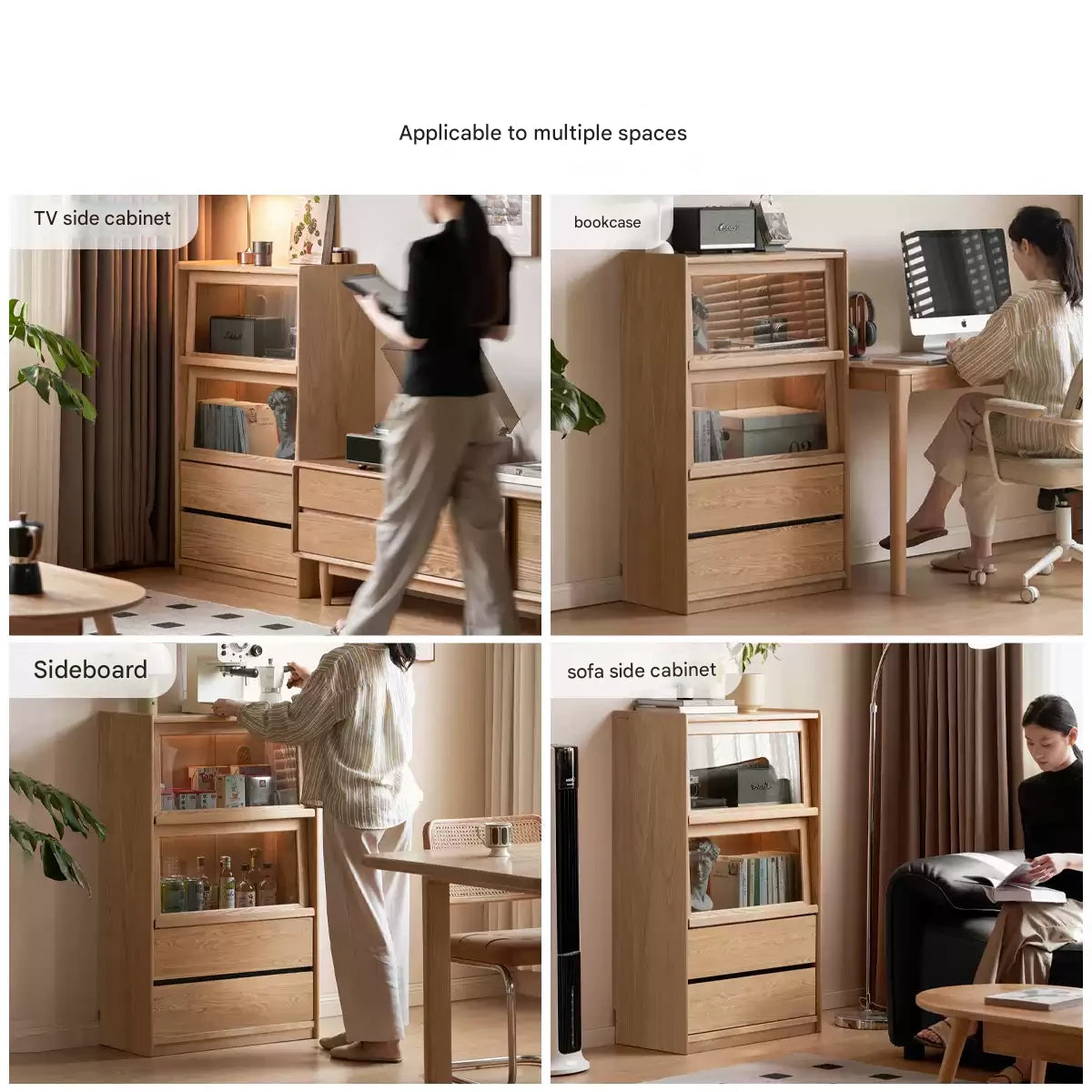 Cherry Wood FAS Grade Office Desk with Drawers