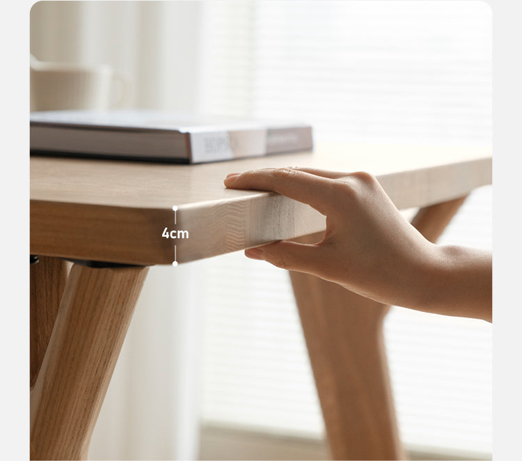 Ash Solid Wood Creative Dining Table