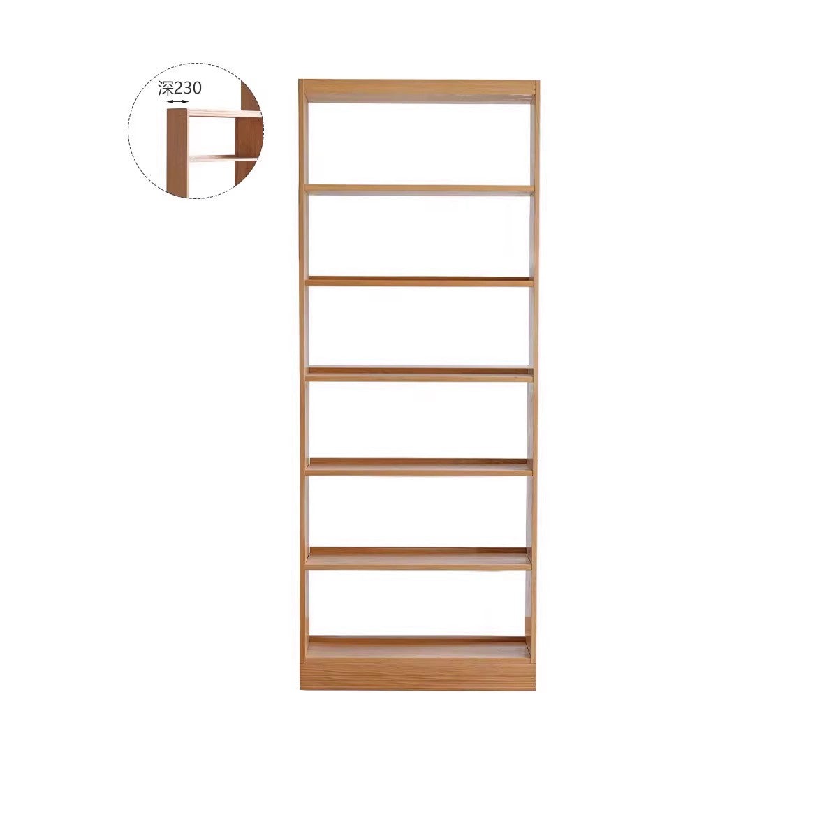 Floor To Ceiling Bookshelves Oak solid wood"