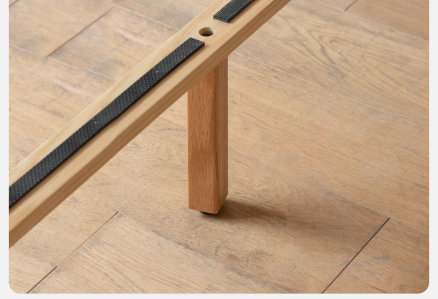 Oak, Ash Solid Wood High Head Board Bed