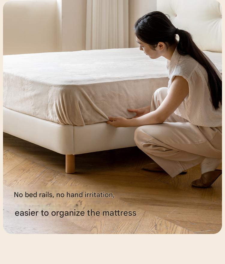 Organic Leather Children's Soft Bag Boy and Girl Bed