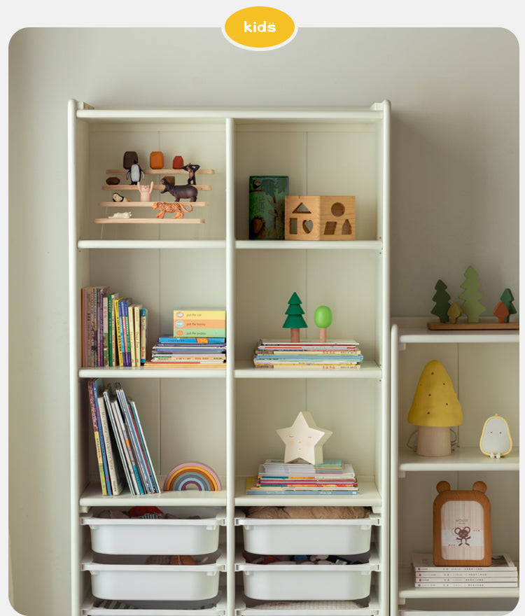 Poplar Solid Wood Children's Сombination Bookshelf
