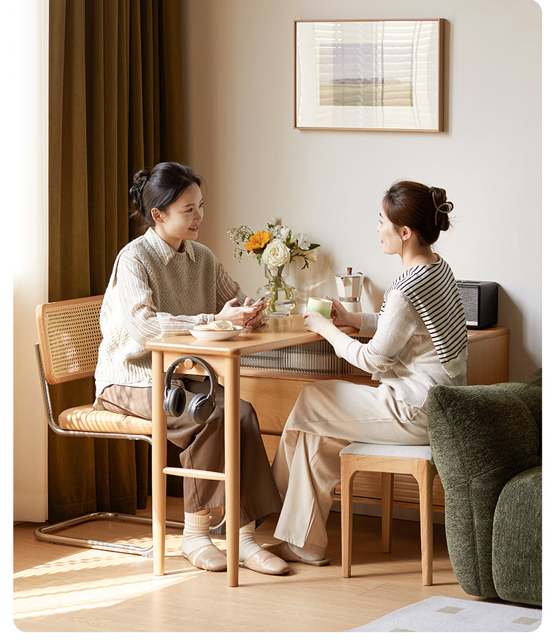 Beech Solid Wood L-Shaped Corner Storage Cabinet, Dressing table.