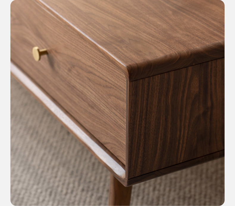 Black Walnut Solid Wood Coffee Table