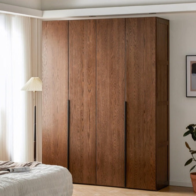 Oak Solid Wood Wardrobe.