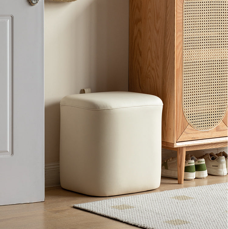 Makeup Stool Organic Leather