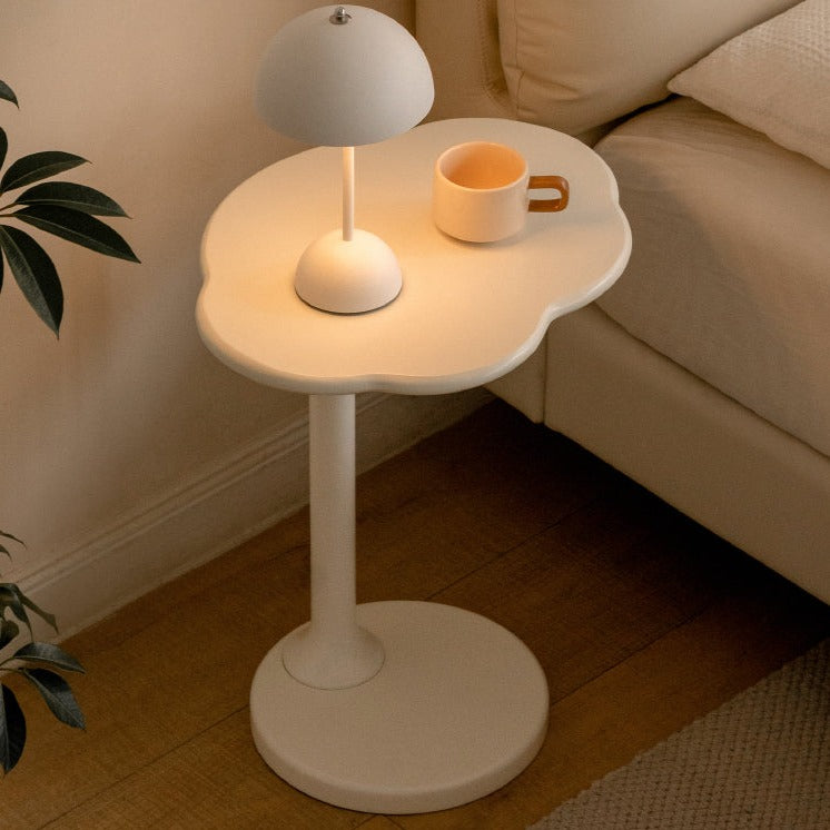 Tall corner store lamp table